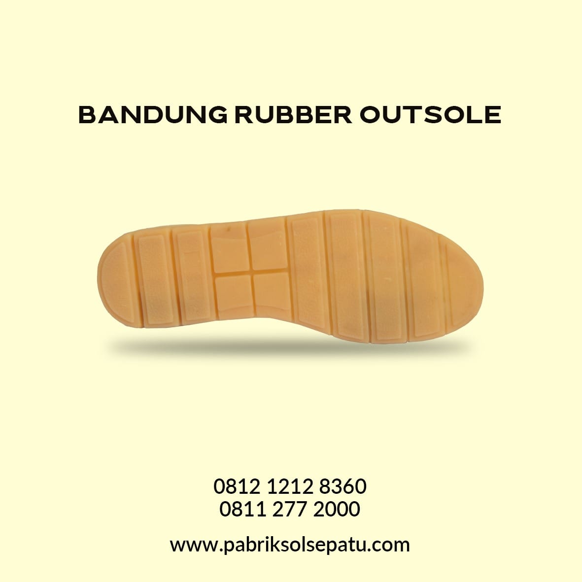 sol sepatu karet 245